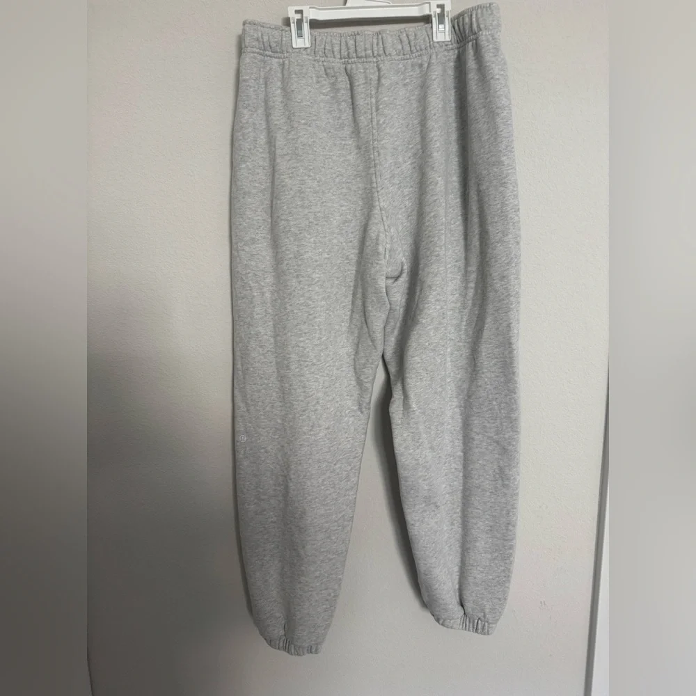 Lululemon Mid-Rise Oversized Scuba Jogger Sweatpants Heather Gray